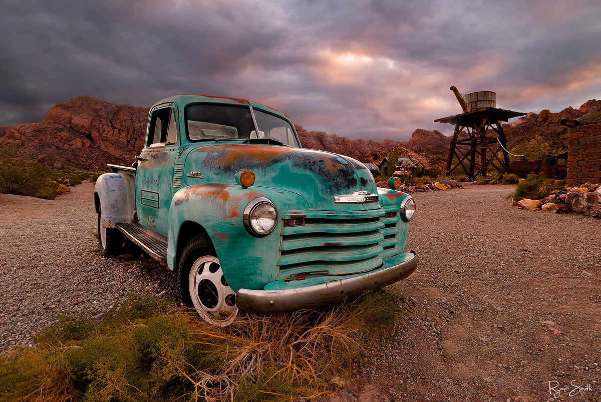 The Miner - Vintage Auto Wall Art