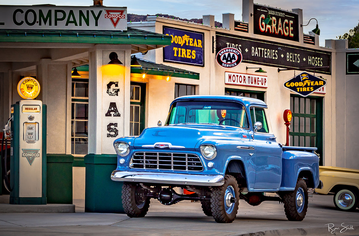 56 Chevy - Vintage Auto Wall Art