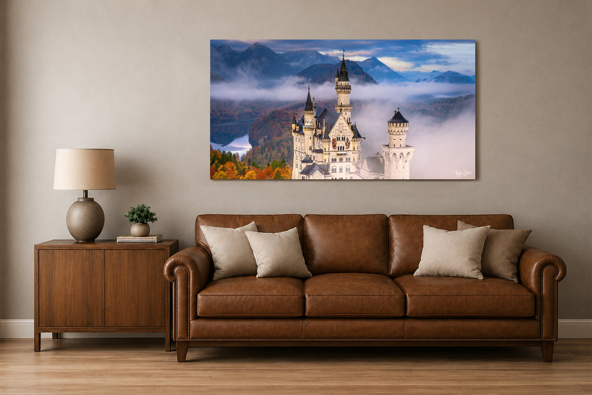 Visions and Dreams of Neuschwanstein - Germany (Vertical)