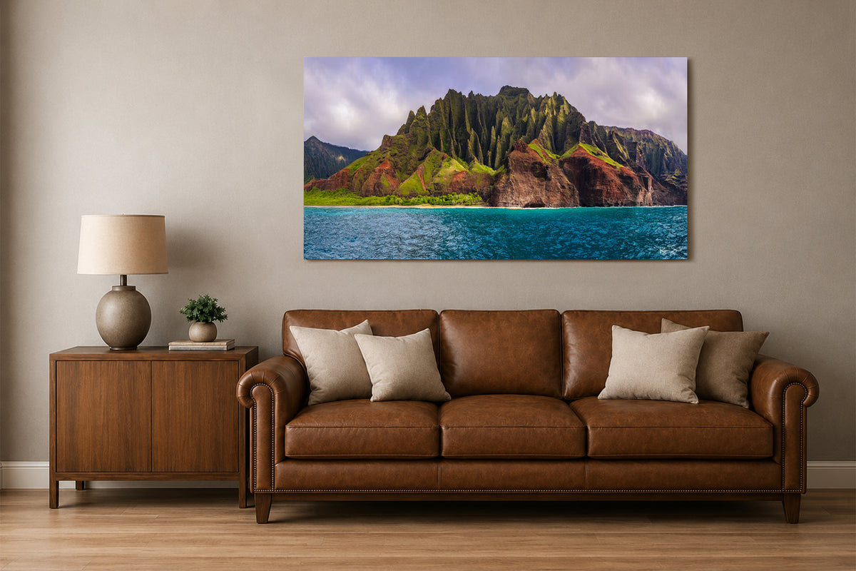 The Napali Coast Pano - Napali Coast, Kauai