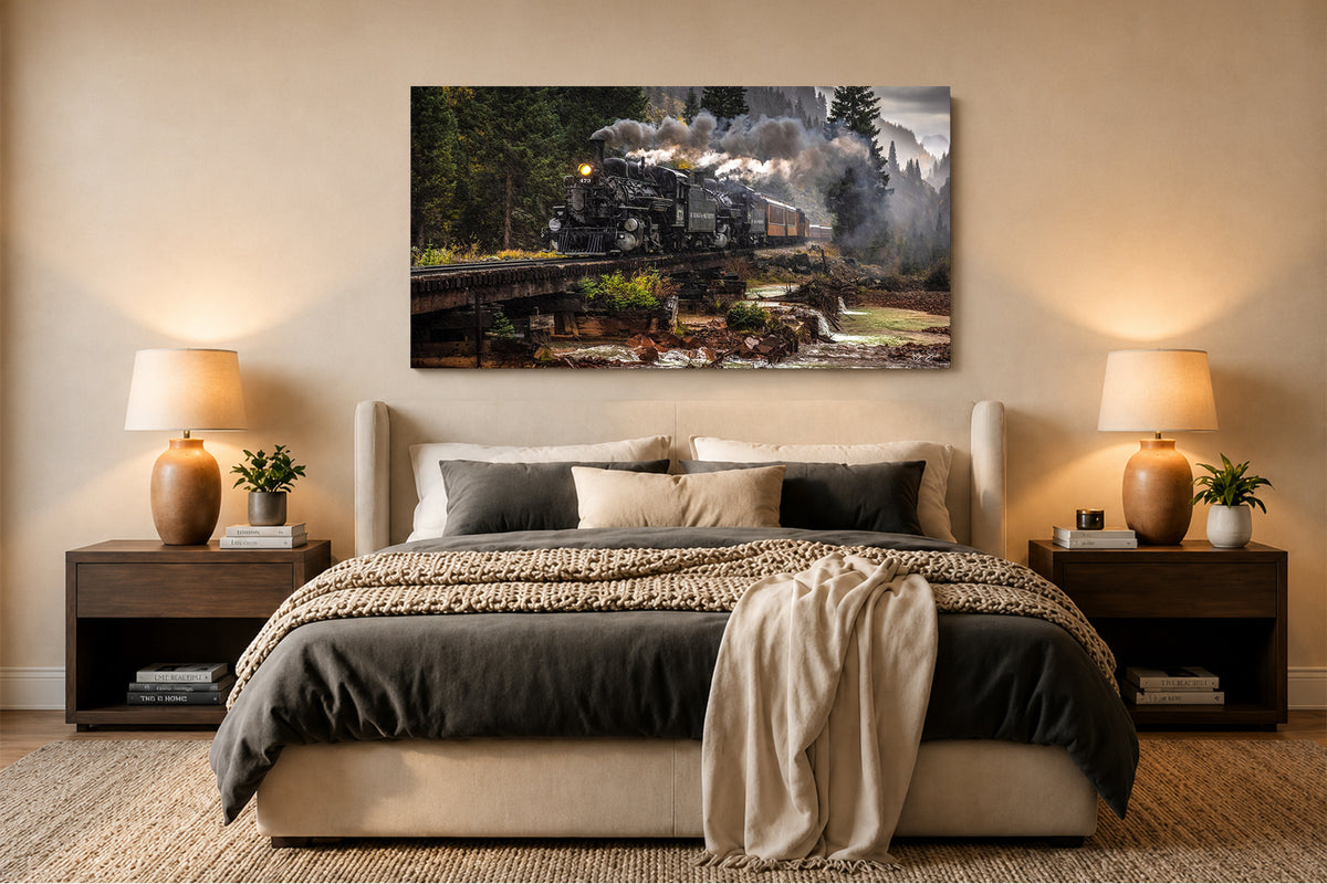Bridge to the Past: Durango Silverton #473 - Silverton Durango Colorado