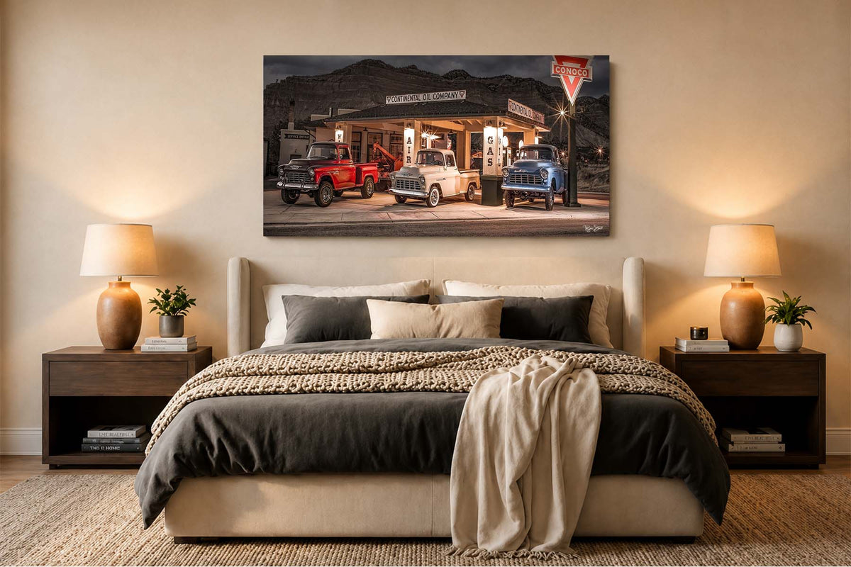 Chevy Nights - Vintage Auto Wall Art