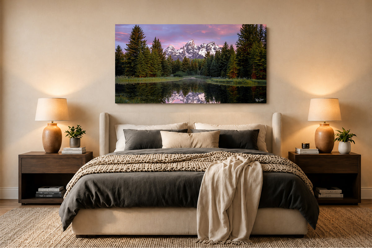 Morning Glow - Grand Tetons National Park