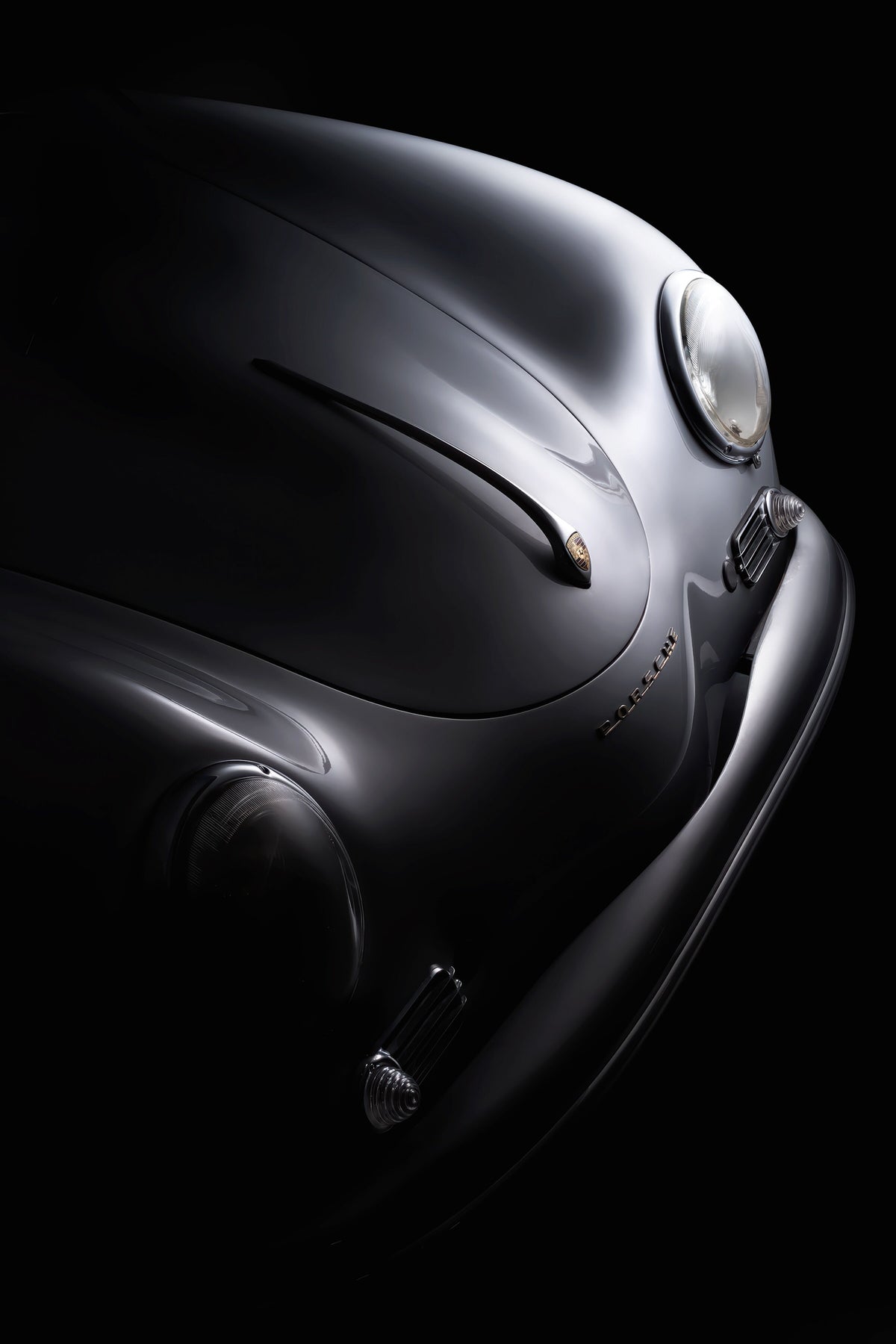 Silver Silence - 1958 porsche Speedster