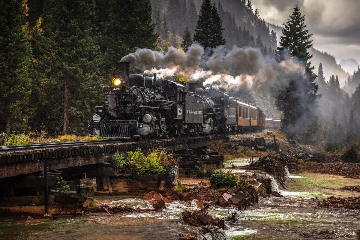 Bridge to the Past: Durango Silverton #473 - Silverton Durango Colorado