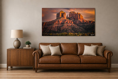 Sedona Glow- Cathedral Rock, Sedona, Arizona