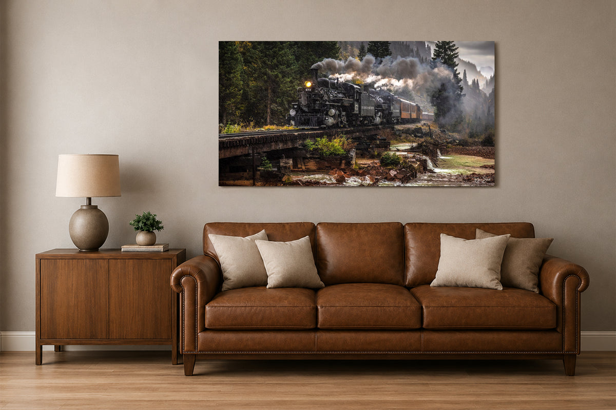 Bridge to the Past: Durango Silverton #473 - Silverton Durango Colorado