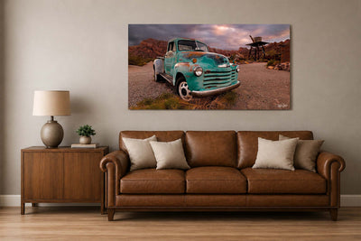 The Miner - Vintage Auto Wall Art