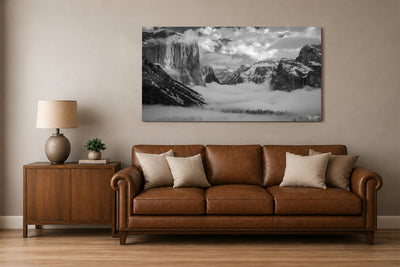 Yosemite Valley Monochrome
