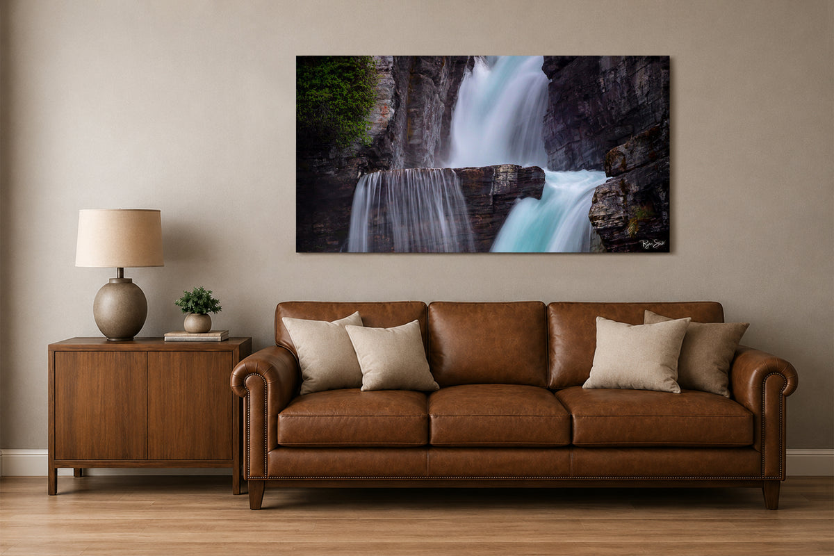 St Marys Falls - Glacier National Park