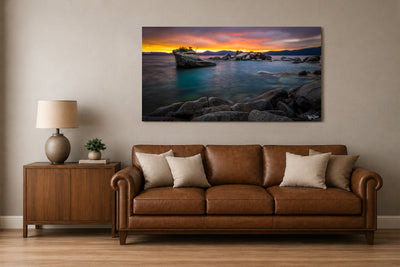 Tahoe Afterglow - Lake Tahoe California