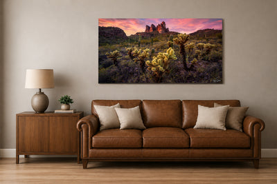 Arizona Glow - Superstition Mountains