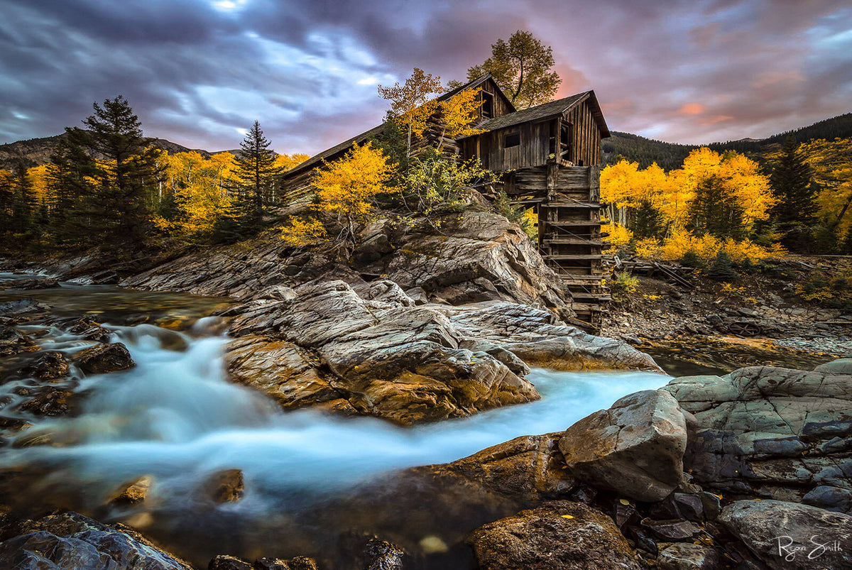 Crystal Mill Fall - Crystal Mill, Colorado