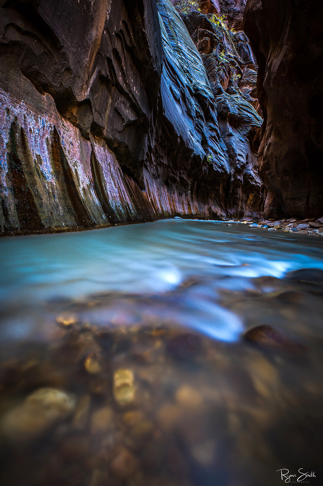 Blue Narrows - Zion National Park