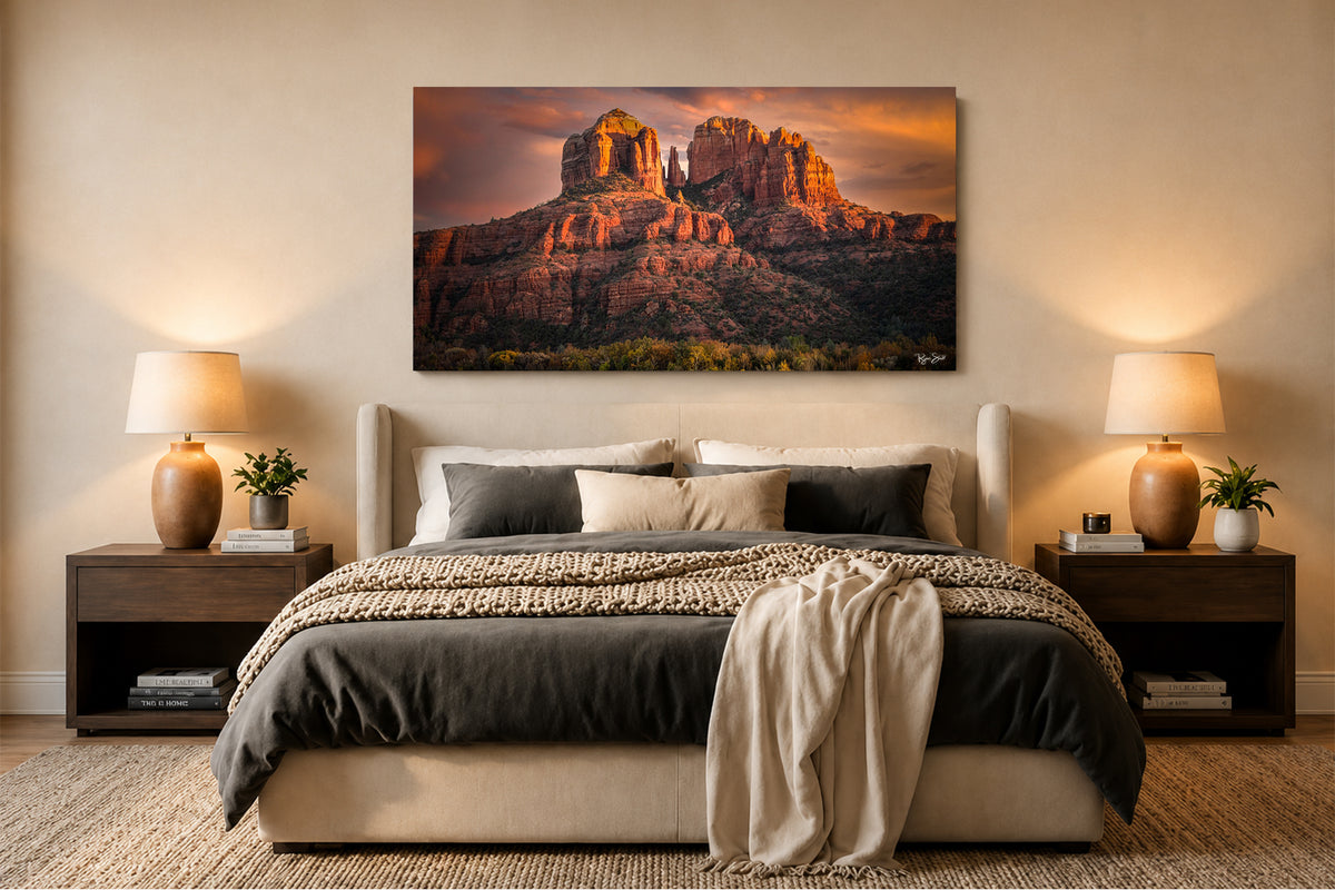 Sedona Glow- Cathedral Rock, Sedona, Arizona