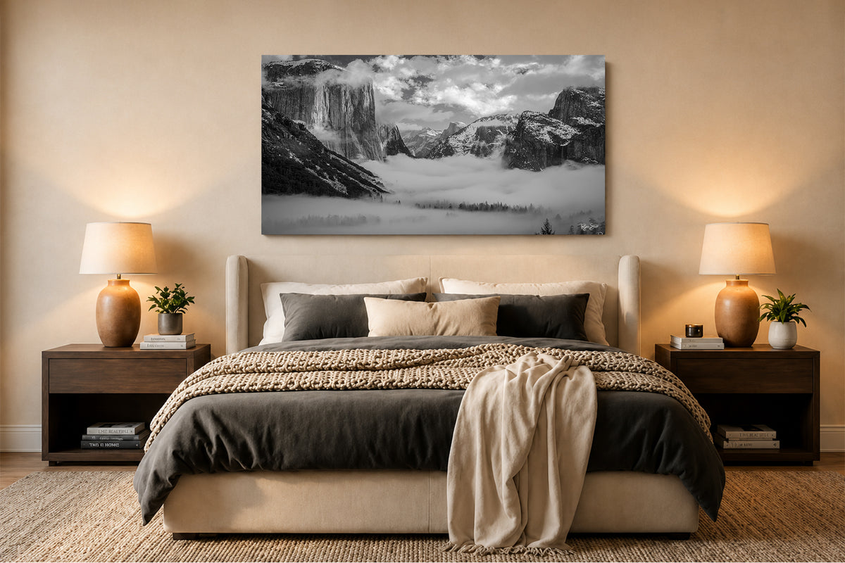 Yosemite Valley Monochrome