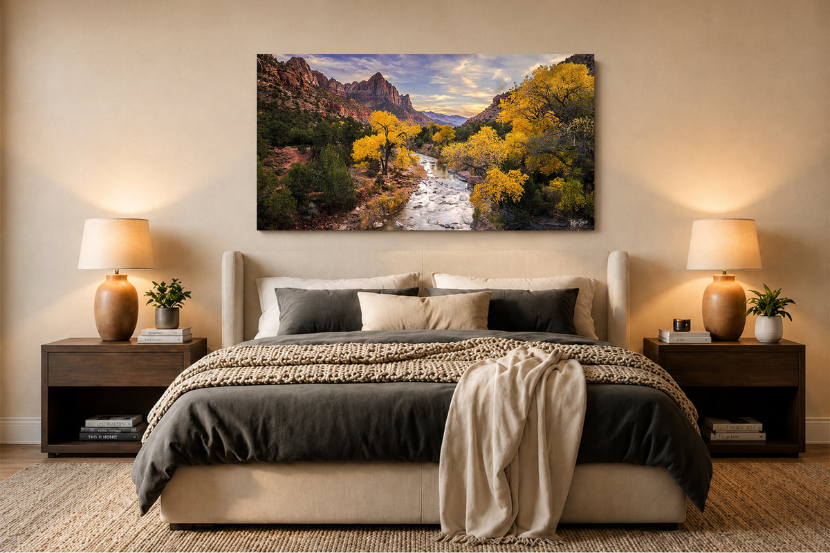 River of Gold - Zion National Park, Utah
