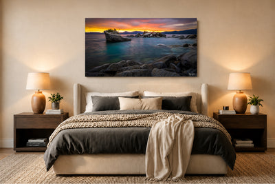 Tahoe Afterglow - Lake Tahoe California
