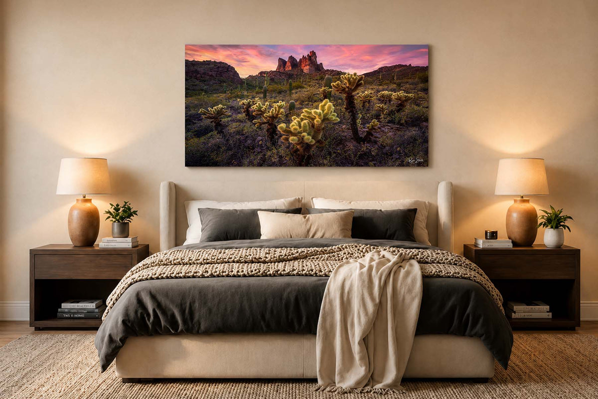 Arizona Glow - Superstition Mountains