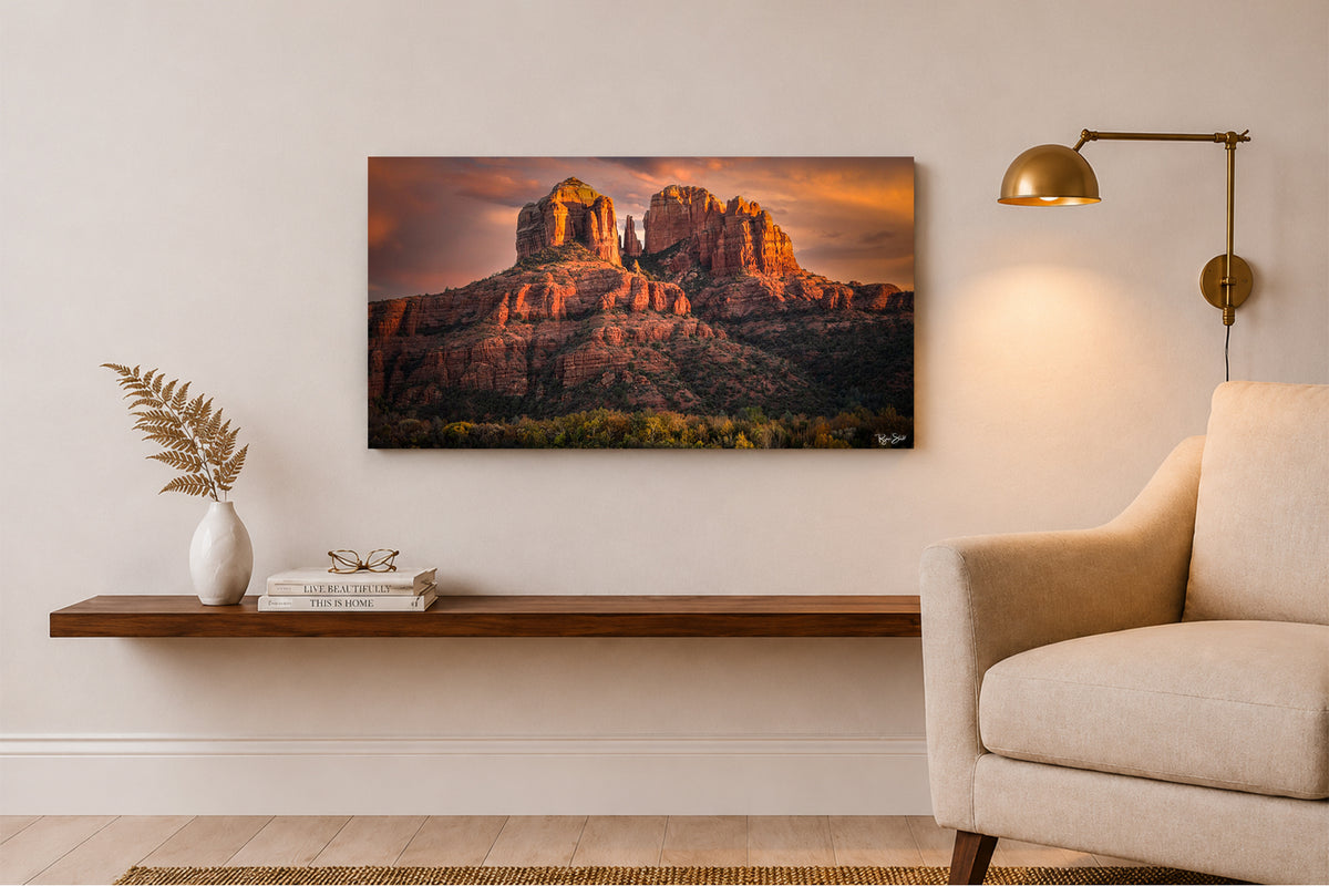 Sedona Glow- Cathedral Rock, Sedona, Arizona