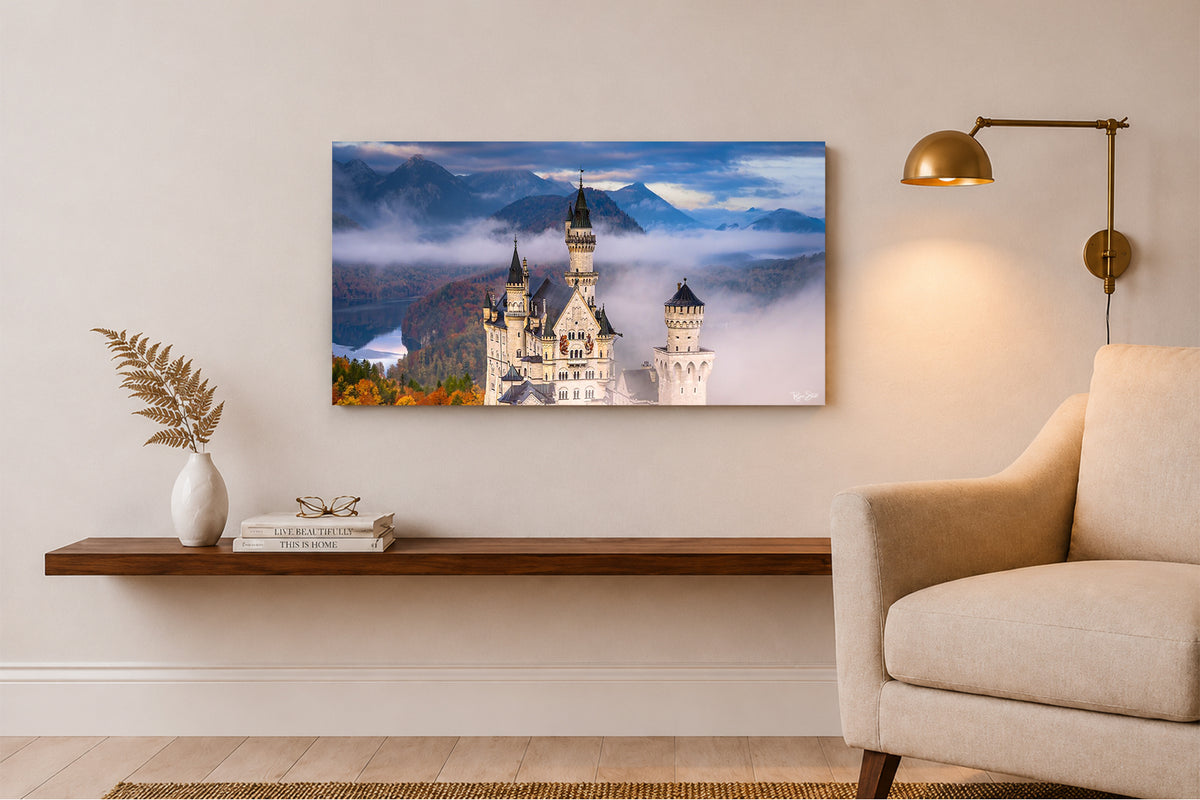 Visions and Dreams of Neuschwanstein - Germany (Vertical)
