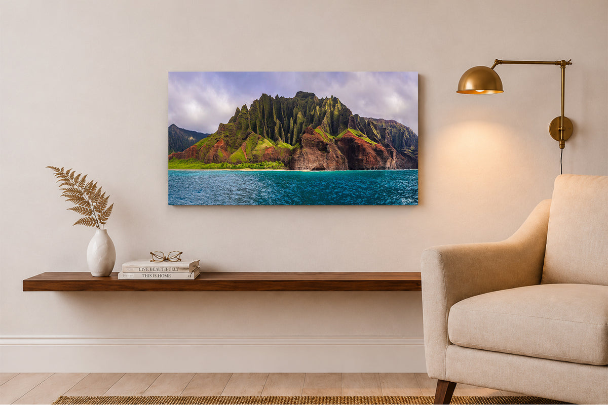 The Napali Coast Pano - Napali Coast, Kauai
