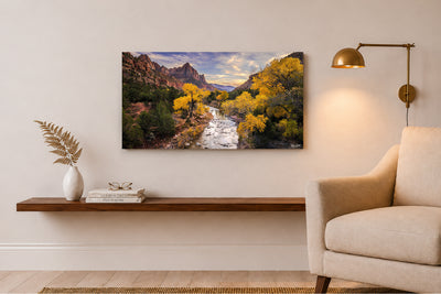 River of Gold - Zion National Park, Utah