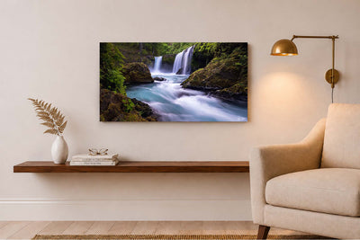 Spirit Falls Pano - Columbia River Gorge