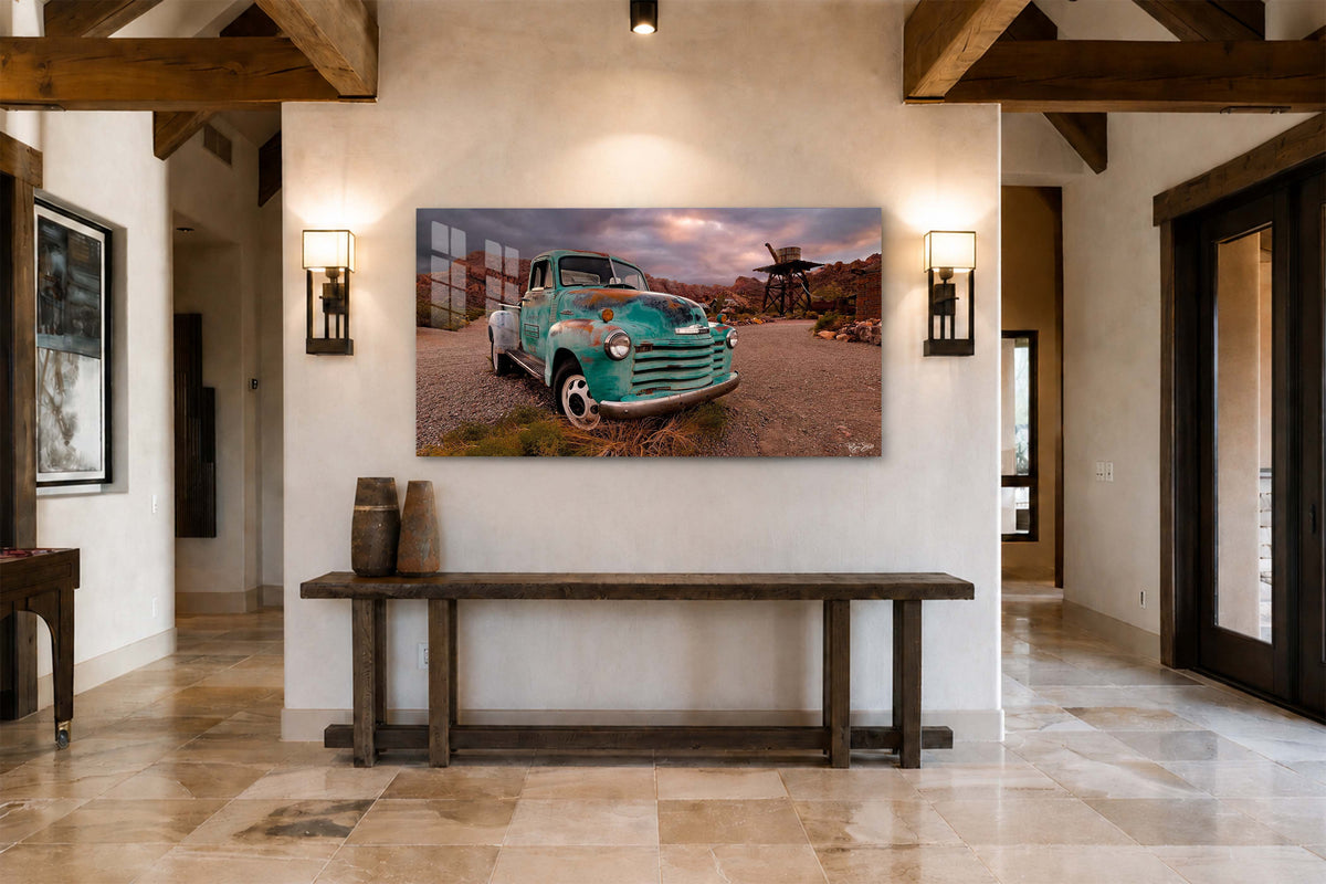 The Miner - Vintage Auto Wall Art