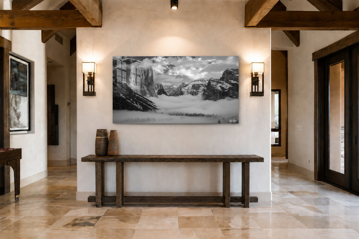 Yosemite Valley Monochrome