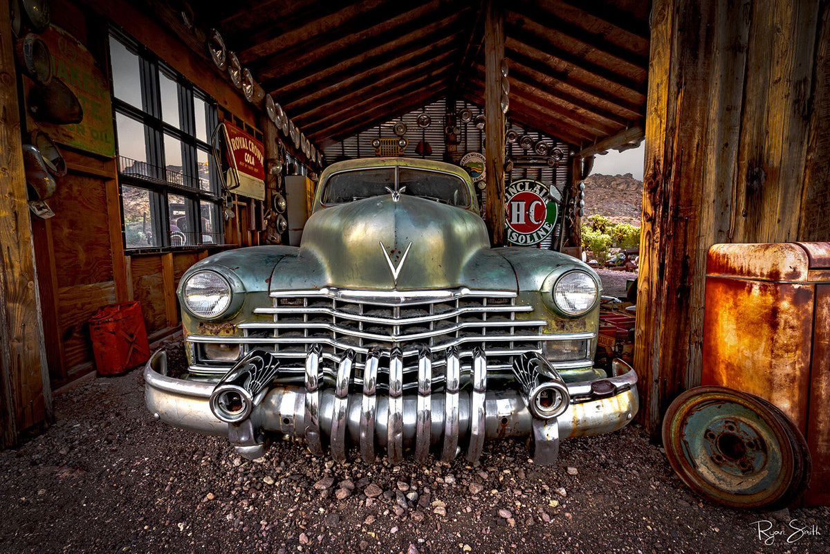 Grillin - Vintage Auto Wall Art