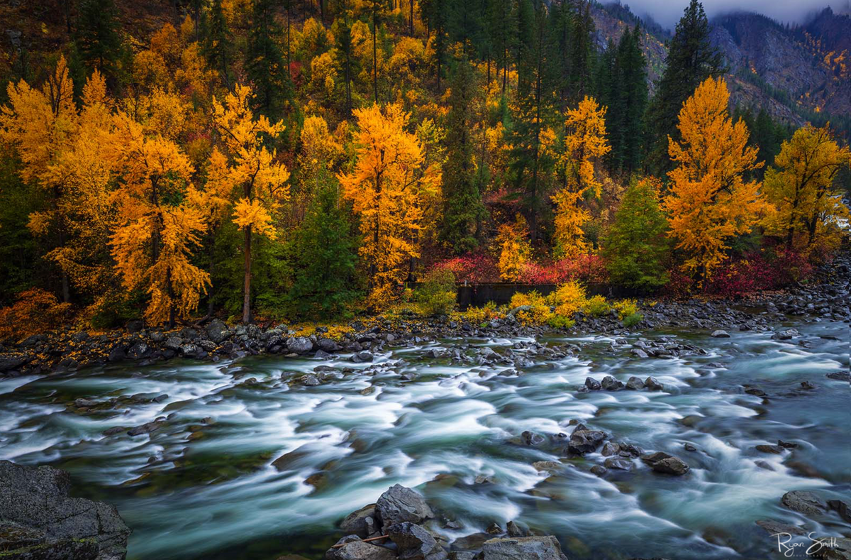 Rippled Water - Wenatchee River | Leavenworth, WA