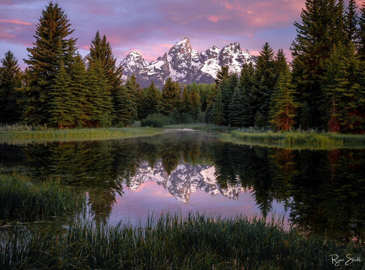 Morning Glow - Grand Tetons National Park