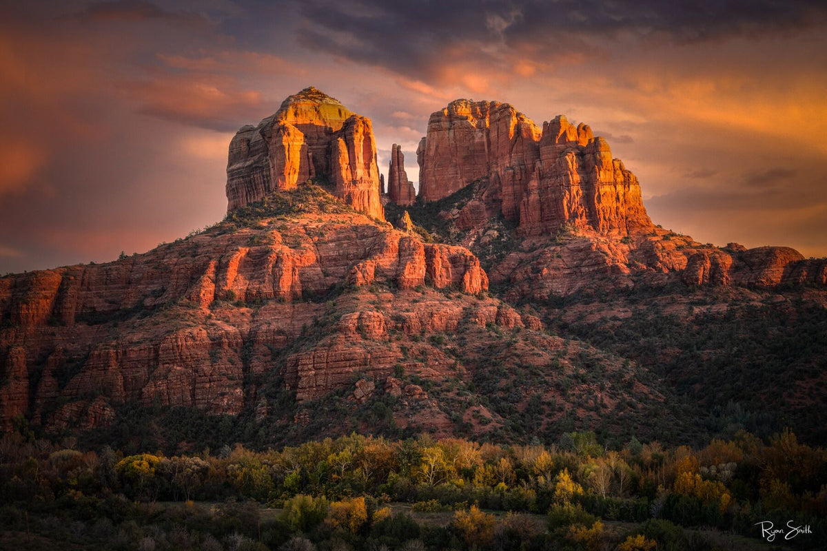 Sedona Glow- Cathedral Rock, Sedona, Arizona