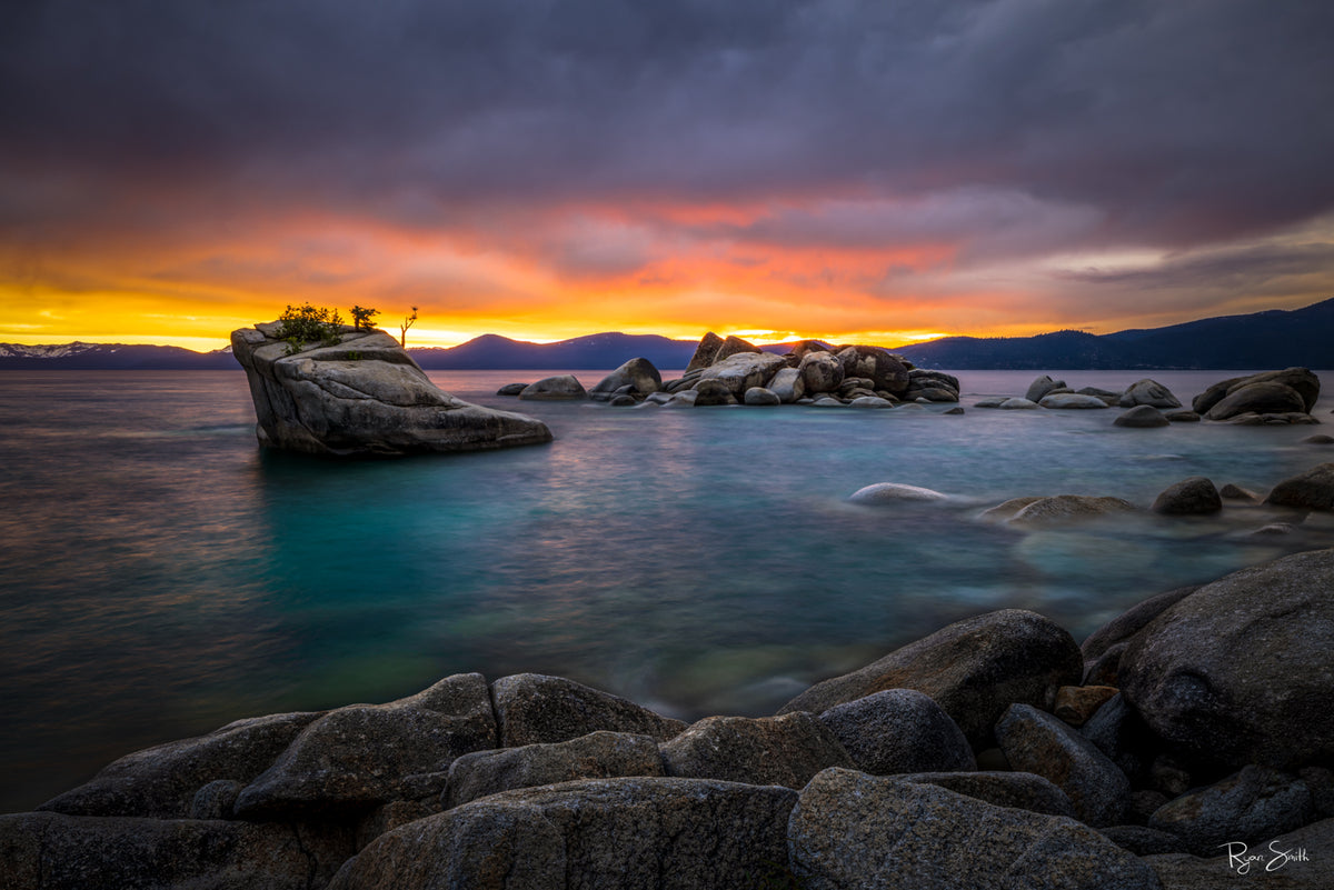 Tahoe Afterglow - Lake Tahoe California