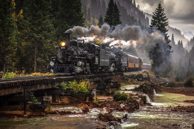 Bridge to the Past: Durango Silverton #473 - Silverton Durango Colorado