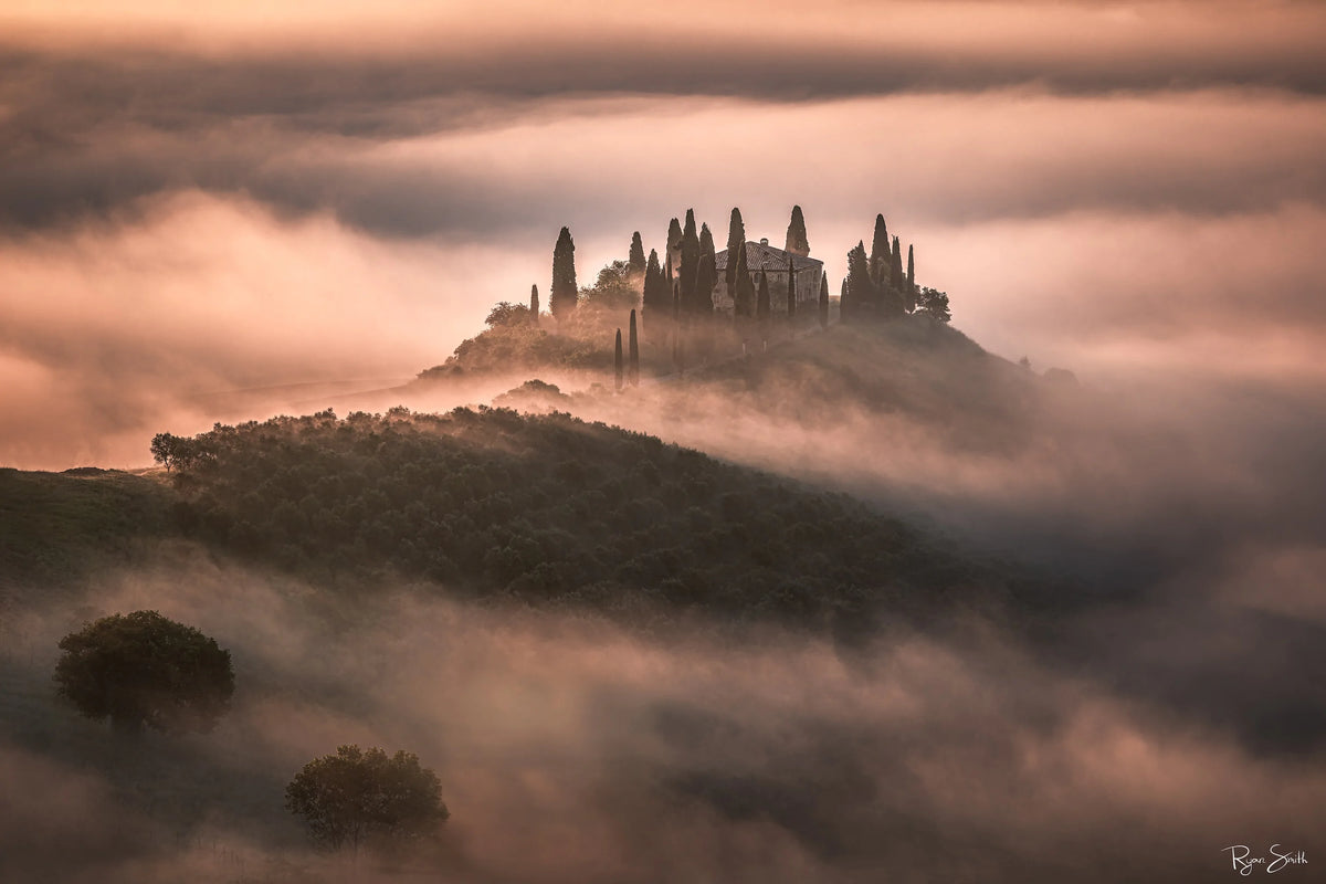 Tuscany Whispers in the Mist - Italy