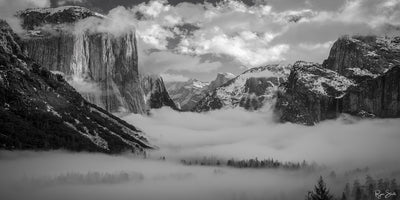 Yosemite Valley Monochrome